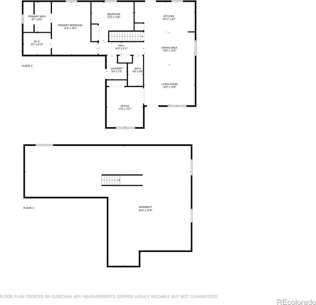 56459 E 23rd Pl, Strasburg, CO 80136 - view of property floor plan
