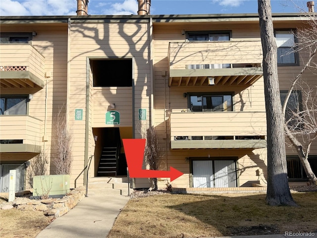 view of rear view of house