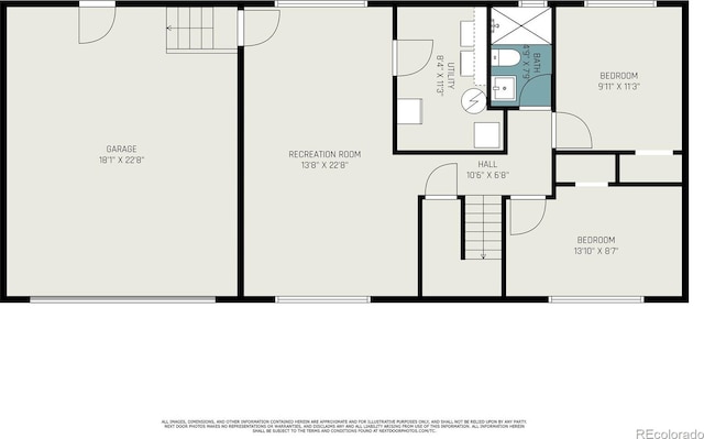 9265 Newton St, Westminster, CO 80031 - view of room layout