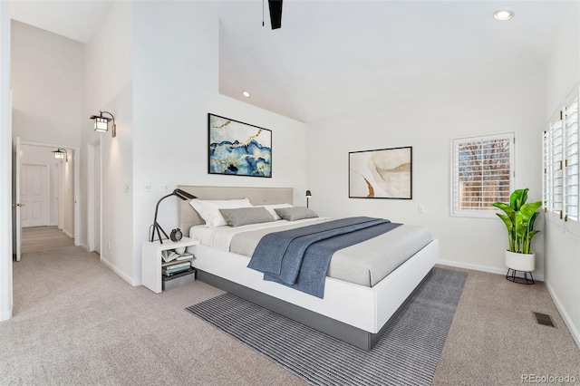 1904 S Union Pl, Lakewood, CO 80228 - bedroom featuring carpet flooring, recessed lighting, and baseboards