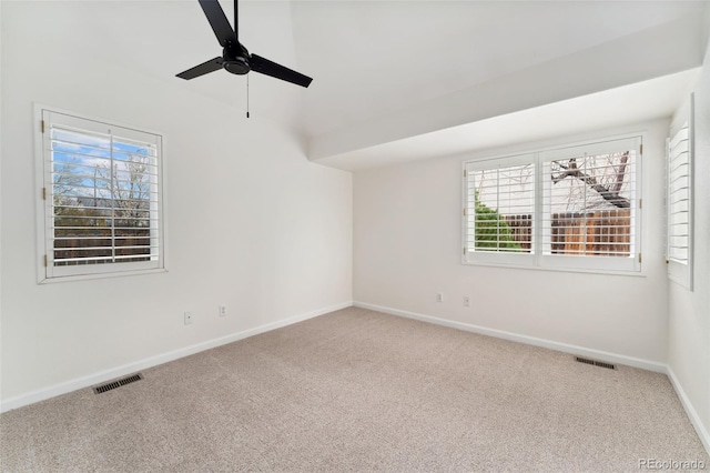 1904 S Union Pl, Lakewood, CO 80228 - carpeted empty room featuring ceiling fan and baseboards