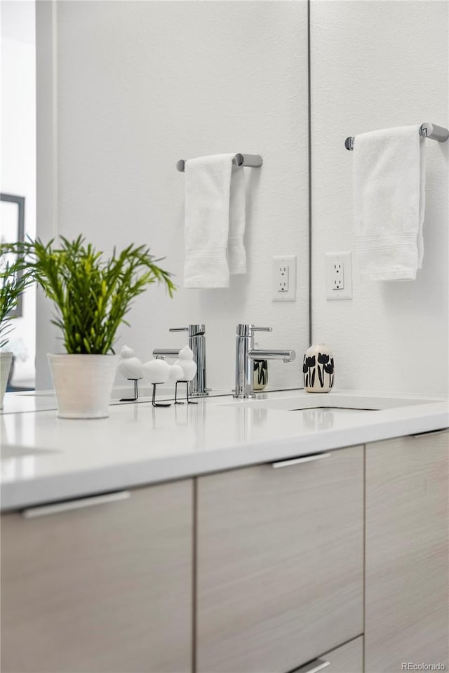 bathroom with a sink