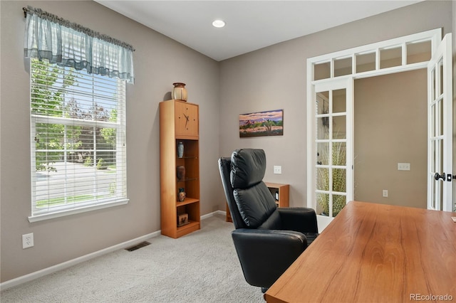 23285 Chapel Hill Ln, Parker, CO 80138 - carpeted office with healthy amount of natural light