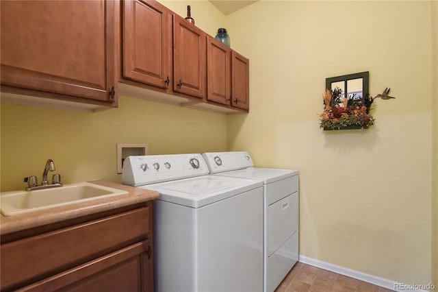 23285 Chapel Hill Ln, Parker, CO 80138 - laundry area with washing machine and dryer and cabinet space