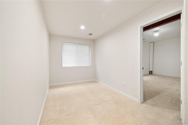 14032 E Chenango Dr, Aurora, CO 80015 - carpeted empty room featuring baseboards and recessed lighting