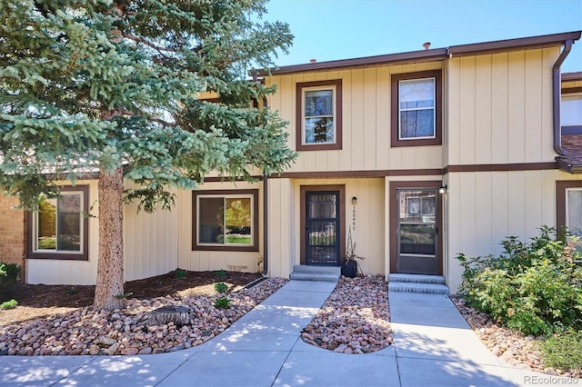 view of townhome / multi-family property