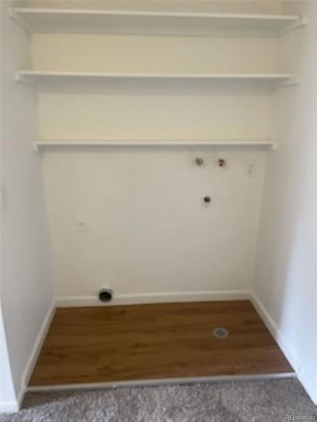 laundry room featuring hookup for an electric dryer