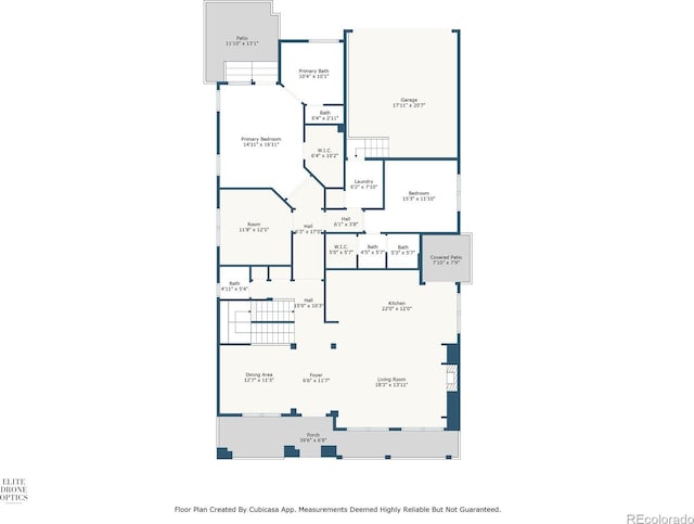 5723 S Union Ct, Littleton, CO 80127 - view of floor plan / room layout