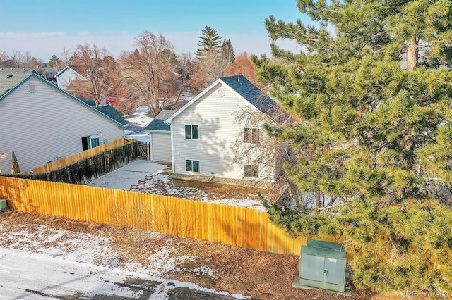 view of rear view of house