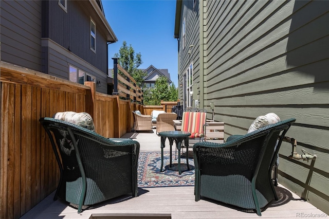 8186 E 53rd Dr, Denver, CO 80238 - view of wooden deck