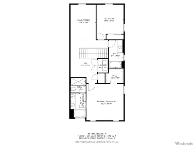 8186 E 53rd Dr, Denver, CO 80238 - view of room layout
