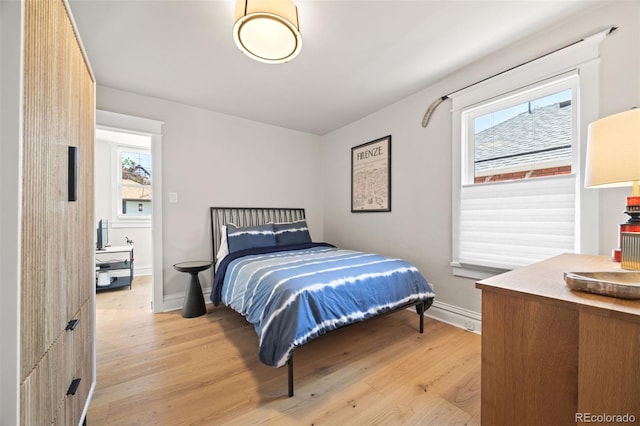 400 S Gilpin St, Denver, CO 80209 - bedroom featuring light wood finished floors