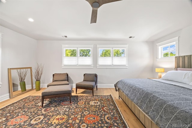 400 S Gilpin St, Denver, CO 80209 - bedroom with light wood-style floors and recessed lighting