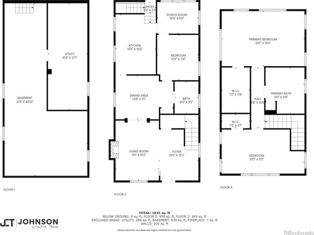 400 S Gilpin St, Denver, CO 80209 - view of floor plan / room layout