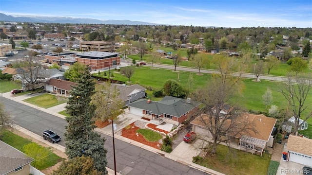 1155 W 4th Ave, Broomfield, CO 80020 - aerial view of residential area with a mountainous background