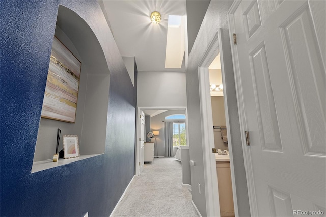 5555 E Briarwood Ave Unit 1404, Centennial, CO 80122 - hall with carpet flooring and baseboards
