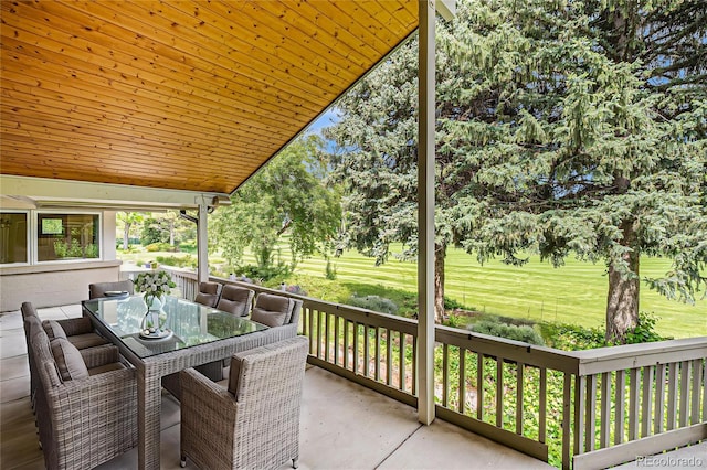 78 Fairway Ln, Littleton, CO 80123 - view of patio featuring outdoor dining area