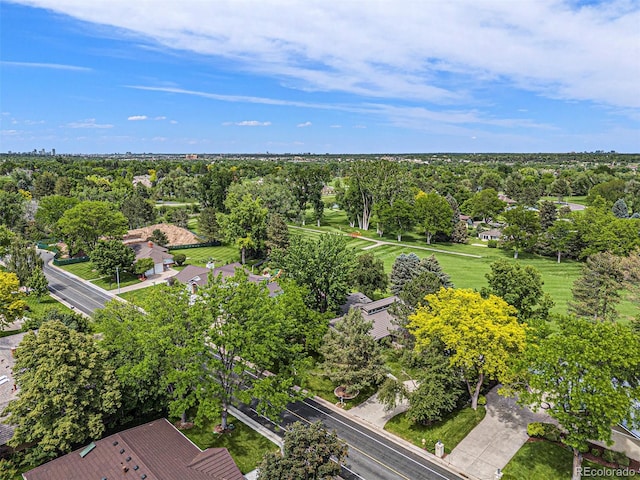 78 Fairway Ln, Littleton, CO 80123 - drone / aerial view of a tree filled landscape