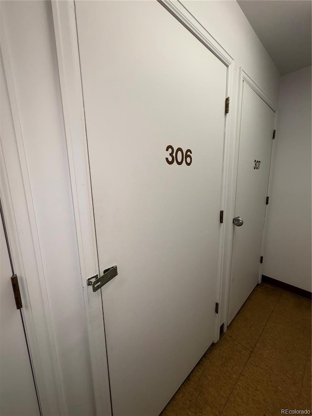 31270 John Wallace Rd Unit 306, Evergreen, CO 80439 - hall with tile patterned floors
