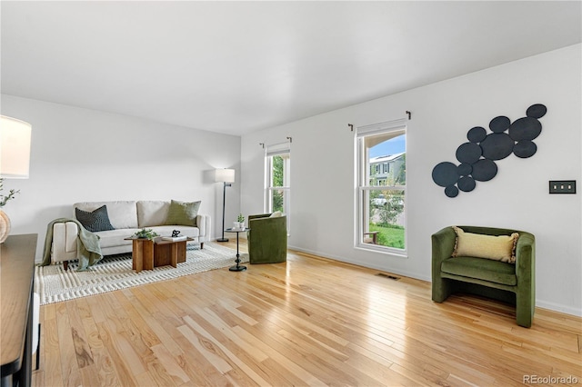 229 Berthoud Way, Golden, CO 80401 - living room featuring light wood-style flooring and baseboards