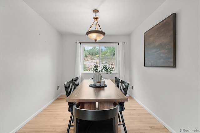 229 Berthoud Way, Golden, CO 80401 - dining space featuring light wood-style flooring and baseboards