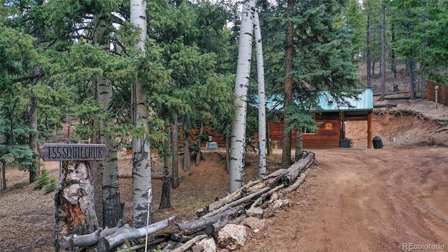 155 Squilchuck Trl, Woodland Park, CO 80863 - view of yard