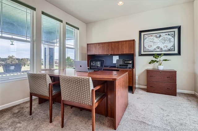 7485 S Jackson Gap Way, Aurora, CO 80016 - office featuring light carpet and baseboards
