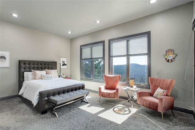 28154 Belle Mont Trl, Conifer, CO 80433 - carpeted bedroom featuring recessed lighting and baseboards
