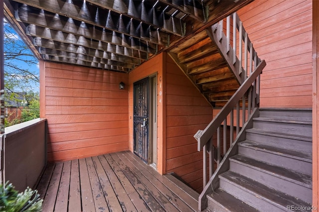 view of deck