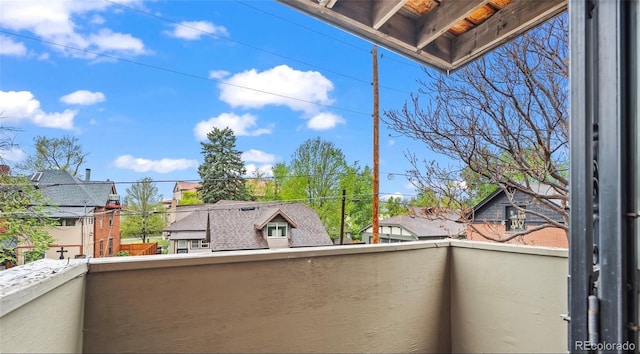3050 W 32nd Ave Unit 104C, Denver, CO 80211 - balcony with a residential view