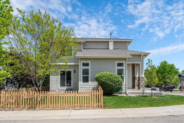 10685 Cherrybrook Cir, Highlands Ranch, CO 80126 - view of front of home featuring a shingled roof