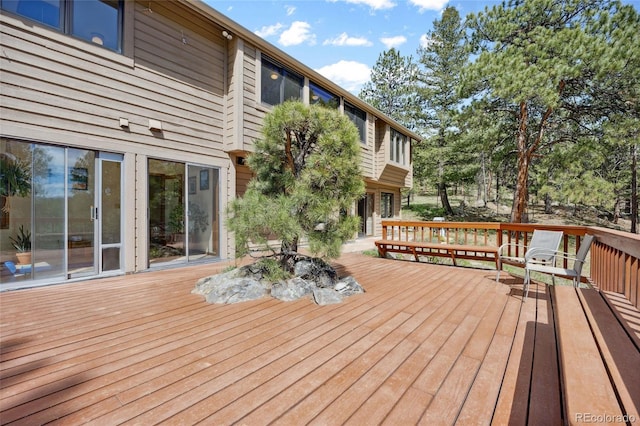 4992 White House Trl, Evergreen, CO 80439 - view of deck
