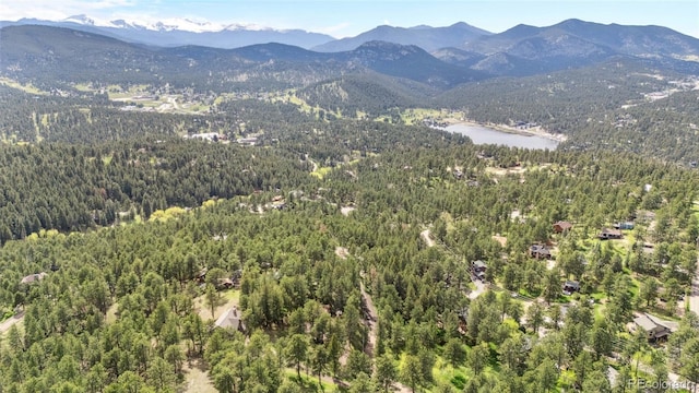 4992 White House Trl, Evergreen, CO 80439 - view of mountain background featuring a forest and a large body of water
