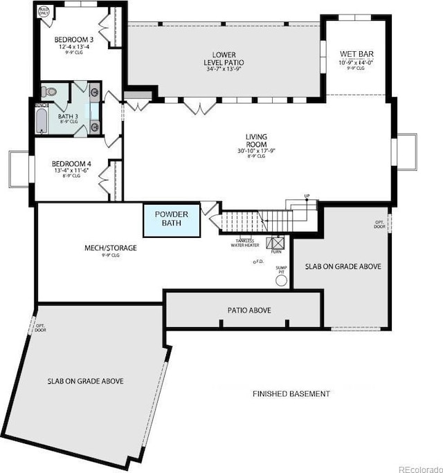 8014 Trinity Peak Ln, Castle Rock, CO 80108 - property floor plan