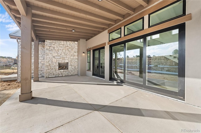 view of patio / terrace with french doors