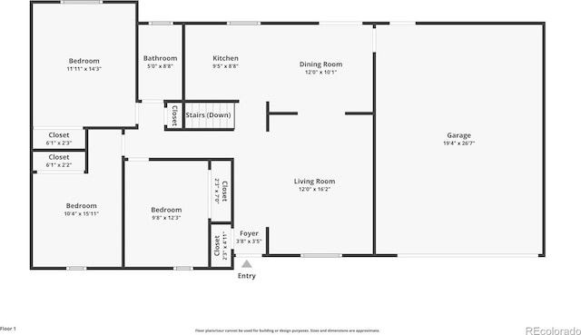 1204 Catalpa Cir, Broomfield, CO 80020 - view of home floor plan