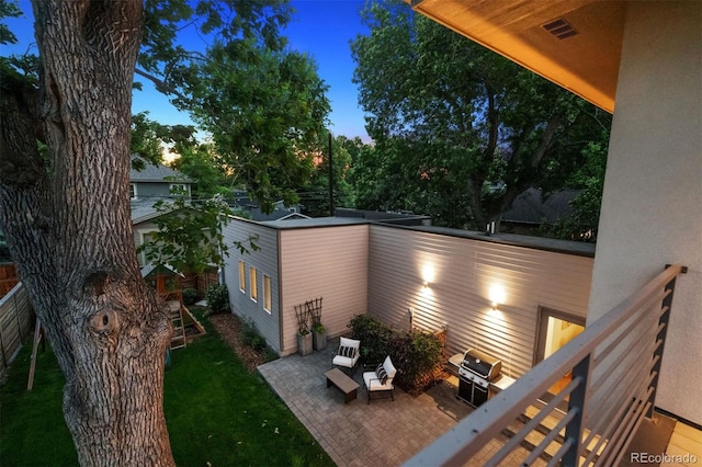 2377 S Humboldt St, Denver, CO 80210 - balcony with area for grilling