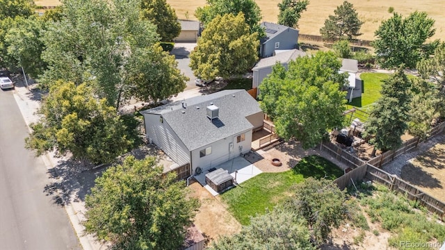 20714 E Buchanan Dr, Aurora, CO 80011 - aerial view of property and surrounding area