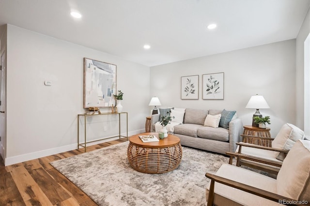 20714 E Buchanan Dr, Aurora, CO 80011 - living room with wood finished floors and recessed lighting