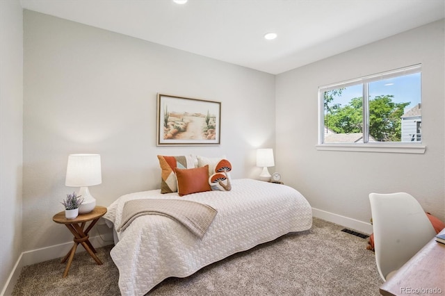 20714 E Buchanan Dr, Aurora, CO 80011 - carpeted bedroom featuring baseboards and recessed lighting
