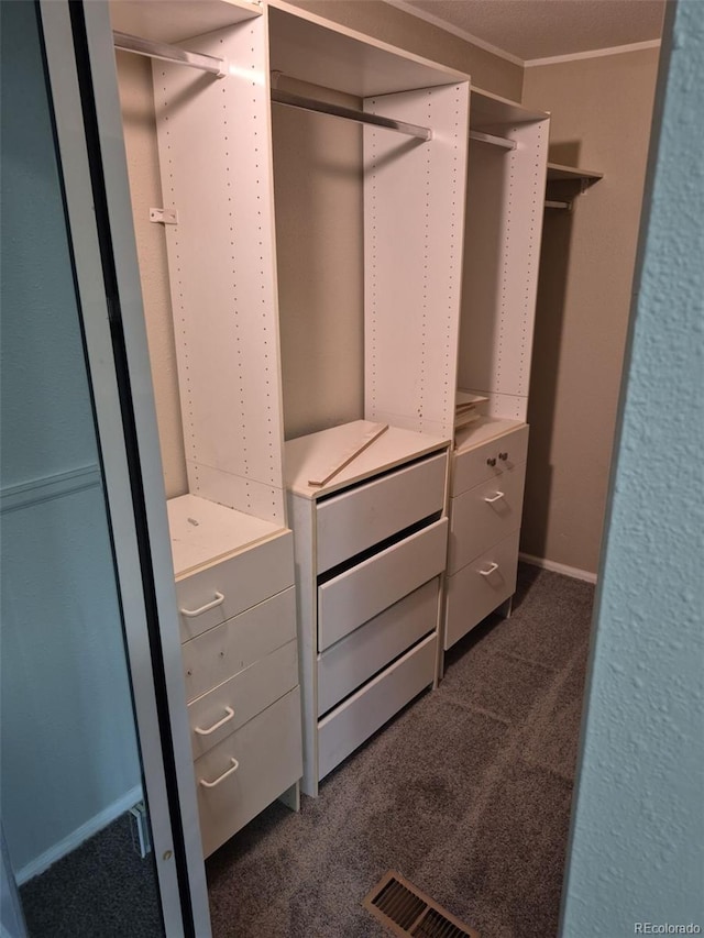 16835 E Harvard Pl, Aurora, CO 80013 - spacious closet with dark carpet
