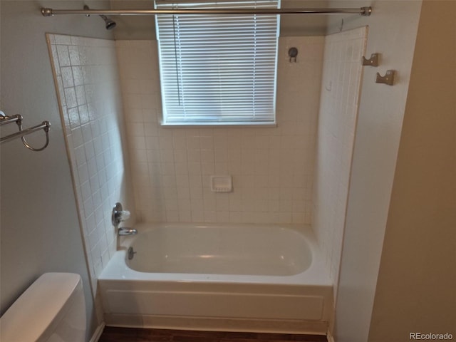16835 E Harvard Pl, Aurora, CO 80013 - full bathroom with toilet and shower / tub combination