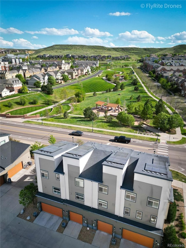 10154 Belvedere Loop, Lone Tree, CO 80124 - aerial view of residential area featuring a mountainous background
