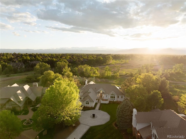 4935 E Preserve Ln, Greenwood Village, CO 80121 - aerial view of property and surrounding area