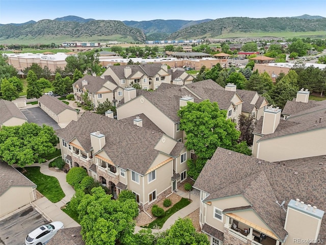 9692 W Coco Cir Unit 304, Littleton, CO 80128 - aerial perspective of suburban area featuring mountains