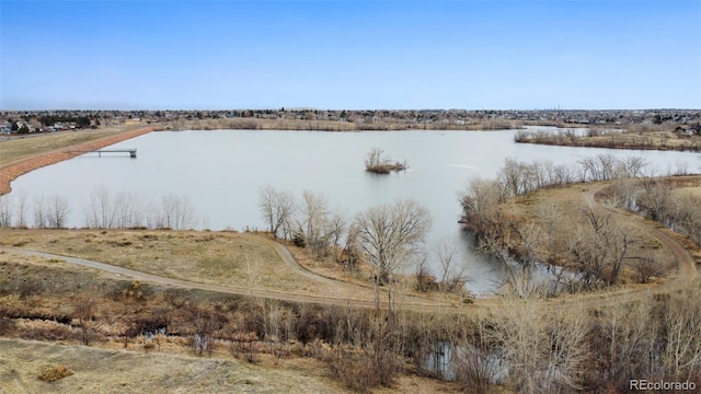 17467 E Rice Cir Unit C, Aurora, CO 80015 - drone / aerial view of a large body of water