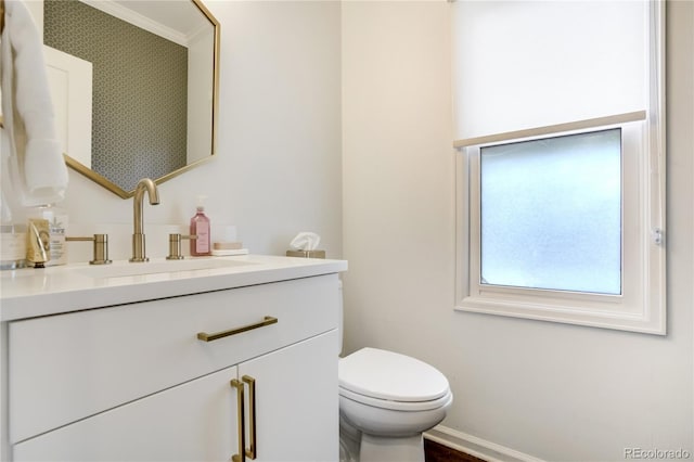 11389 E Maplewood Ave, Englewood, CO 80111 - half bathroom with vanity and toilet
