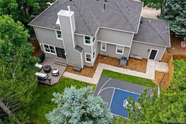 11389 E Maplewood Ave, Englewood, CO 80111 - aerial view of property and surrounding area