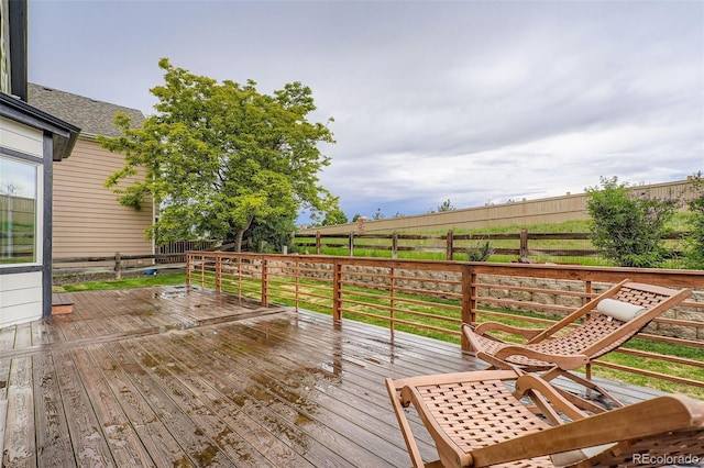 22367 Quail Run Dr, Parker, CO 80138 - view of wooden deck