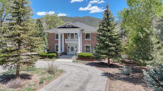 403 Scott St, Salida, CO 81201 - greek revival inspired property with brick siding and a mountain view